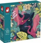 Janod Art puzzle Pantera misterioasa 500 buc (J02508) Puzzle
