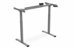 ASSMANN DA-90432 Electrically Height-Adjustable Table Frame single motor 2 levels Grey (DA-90432)