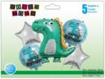  Baloane, Dinozaur, folie aluminiu, Roben Toys RB35100