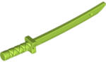 LEGO® 21459c34 - LEGO lime minifigura kard négyszögletes markolattal, shamshir (21459c34)