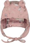 Bio Baby Памучна шапка Bio Baby - С лами, 0-4 месеца, розова (97222937)
