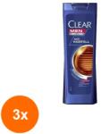 CLEAR Set 3 x Sampon Clear Men Anticadere, 225 ml