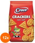 Croco Set 12 x Biscuiti Sarati Croco Crackers Sare 100 g (FXE-12xEXF-TD-87783)