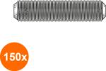 Schaefer-Peters Set 150 x Stift Filetat Locas Inbus Con Interior 916 Inox A2-M6 x 10 (COR-150x09162610S)