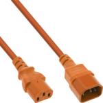 InLine Cablu prelungitor alimentare C13 la C14 1.5m Orange, Inline IL16504O (IL16504O)