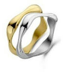 Victoria arany ezüst színű 2-es gyűrű szett (VBKAL24556)