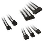Kolink Set cabluri prelungitoare Kolink Core Adept, cleme incluse, Black/White, COREADEPT-EK-BWH