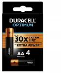 Duracell Elem, AA ceruza, 4 db, DURACELL "Optimum" 10PP110049 (10PP110049)