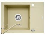 Pyramis Set chiuveta KORFU 62x46 1B1D & baterie ASALIA - Wanilia (070060801AS)