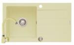 Pyramis Set chiuveta granit ALYA & baterie BELLO - Wanilia (890021621B)