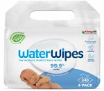 WaterWipes Baby Wipes 4 Pack servetele delicate pentru copii 4x60 buc
