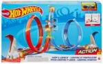 Mattel Set 2 piste cu turn, Hot Wheels, Loop & Launch, GRW39