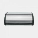 Brabantia Kenyérdoboz fém 2kg ROLL TOP matt steel 299445 (180015)