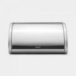 Brabantia Kenyérdoboz fém 1kg ROLL TOP matt steel 348907 (180018)