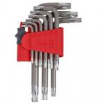 PROLINE Set chei negative CR-VA S2 TORX 9 piese T10 T15 T20 T25 T27 T30 T40 T45 T50 Proline (48340) Surubelnita