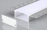OPTONICA АЛУМИНИЕВ ПРОФИЛ ЗА LED ЛЕНТА СРЕБРИСТО ТЯЛО/БЯЛ РЕФЛЕКТОР L=2м 50x20mm (5134)