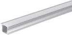 OPTONICA АЛУМИНИЕВ ПРОФИЛ ЗА LED ЛЕНТА СРЕБРИСТО ТЯЛО/БЯЛ КАПАК L=2m 24x14mm (5131)