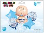  Baloane, Baby boy, folie aluminiu, Roben Toys RB35090