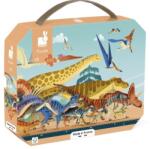 Janod Puzzle panoramic in cutie Dinozauri Dino 100 buc (J05831) Puzzle