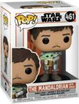 Funko Figurina Funko POP! Movies: Star Wars F461 - The Mandalorian with Grogu #461 (461) Figurina