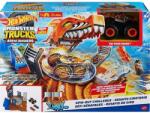 Mattel Hot Wheels, Monster Trucks Arena Smashers, Tiger Shark - Spin-out Challenge, set de joaca
