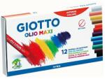 GIOTTO Set Pasteluri Uleioase 12 Bucati Maxi Giotto (293000)
