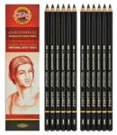 KOH-I-NOOR Creion din Grafit, Aquarell, Tarie 2B (KH-K8800-2B)