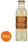 Franklin and Sons Set 24 x Bere cu Ghimbir fara Alcool, Ginger Beer, Franklin & Sons, 200 ml