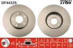 TRW Disc frana TRW DF4432S - piesa-auto