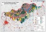 Stiefel Észak-Magyarország régió genetikus talajtérkép poszter