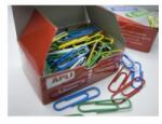 Apli Agrafe de hârtie colorate APLI, acoperite cu plastic, 32 mm, 100 buc Agrafa