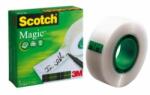 3M Bandă adezivă invizibilă și inscripționabilă Scotch Magic, 19 mm x 33 m, în cutie