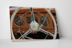 4 Decor Tablou canvas : Volanul unui Mercedes clasic - beestick-deco - 174,00 RON