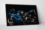 4 Decor Tablou canvas : Blue Kawasaki Ninja - beestick-deco - 167,00 RON