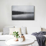 4 Decor Tablou canvas : Lac alb-negru - beestick-deco - 174,00 RON