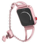 Ékszerkirály Apple watch óraszíj nemesacélból, 42-44 mm, rózsaszín (33049546192_5)