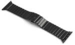Ékszerkirály Apple watch óraszíj, kerámia, 38-40 mm, fekete (33023129692_2)