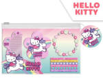 Kids Licensing Hello Kitty haj kiegészítő neszeszer táskával szivárvány (EWA50109HK)