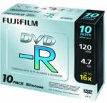 Fujifilm FujiFilm DVD-R 4.7GB 16x SLIM/vékony tokos, 10db (48343)