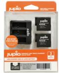 GoPro Jupio Value Pack 2x GoPro HERO5/6/7, HERO (2018) AHDBT-501 akciókamera akkumulátor + USB tripla t