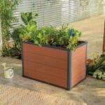 Keter Ghiveci mobil maro Keter Maple Garden Bed Evotech 88 l (252483)