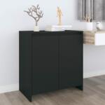 vidaXL Servantă, negru, 70x41x75 cm, lemn prelucrat (809738) Comoda