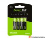 Green Cell AA HR6 2000mAh 4darab tölthető ceruzaelem akkumulátor (GR02)