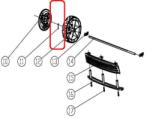 RURIS Siguranta RURIS PSSF7A106-11, pentru masina electrica de tuns gazonul Ruris SF7A106 (PSSF7A106-11)