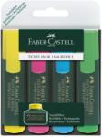 Faber-Castell Faber-Castell: Színes szövegkiemelő 4db-os (154804)