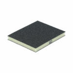 Norton kétoldalas csiszolószivacs 123x98x12, 5mm P60, 250 db/csomag (CT294102) - praktikuskft