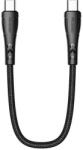 Mcdodo CA-7640 USB-C - USB-C Kábel - 0.2m 3A PD 60W - Fekete (MD-CA-7640)