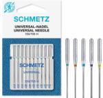 Schmetz Set combinat 10 ace universale Schmetz, finete ac 70-110, pentru masina de cusut, sistem ac 130/705 H (705407) - tiparedecroitorie