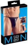 Svenjoyment - férfi tanga szett - fekete (3 részes) S-L - sexshopcenter