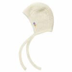 JOHA Caciula lână merinos Joha - Basic Rib White